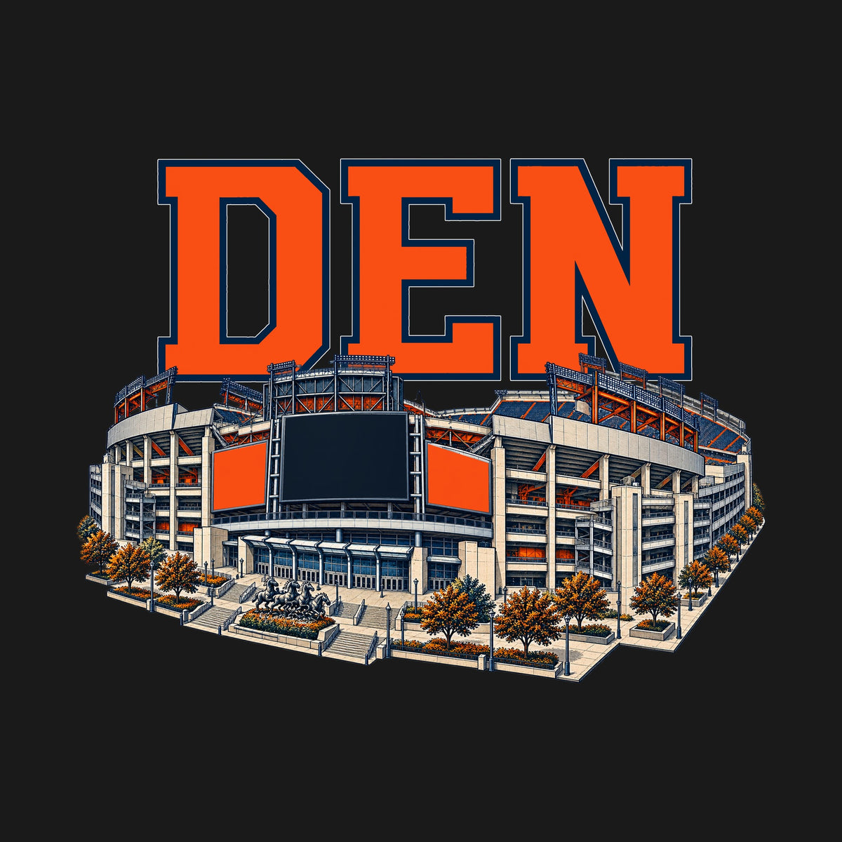 Design · Denver · Home Field Advantage stadium art