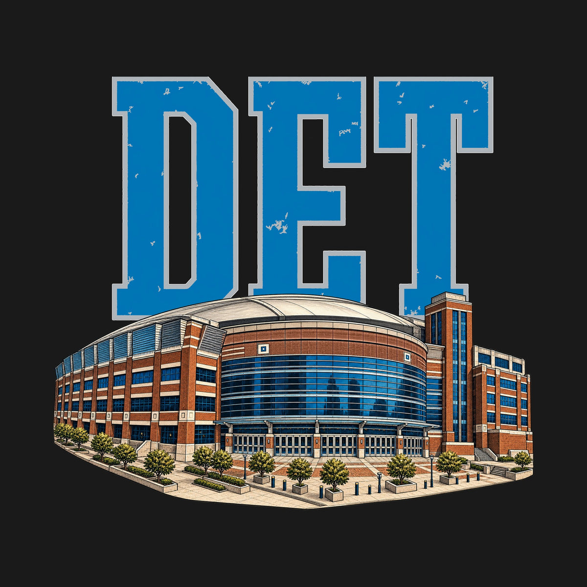Design · Detroit · Home Field Advantage stadium art
