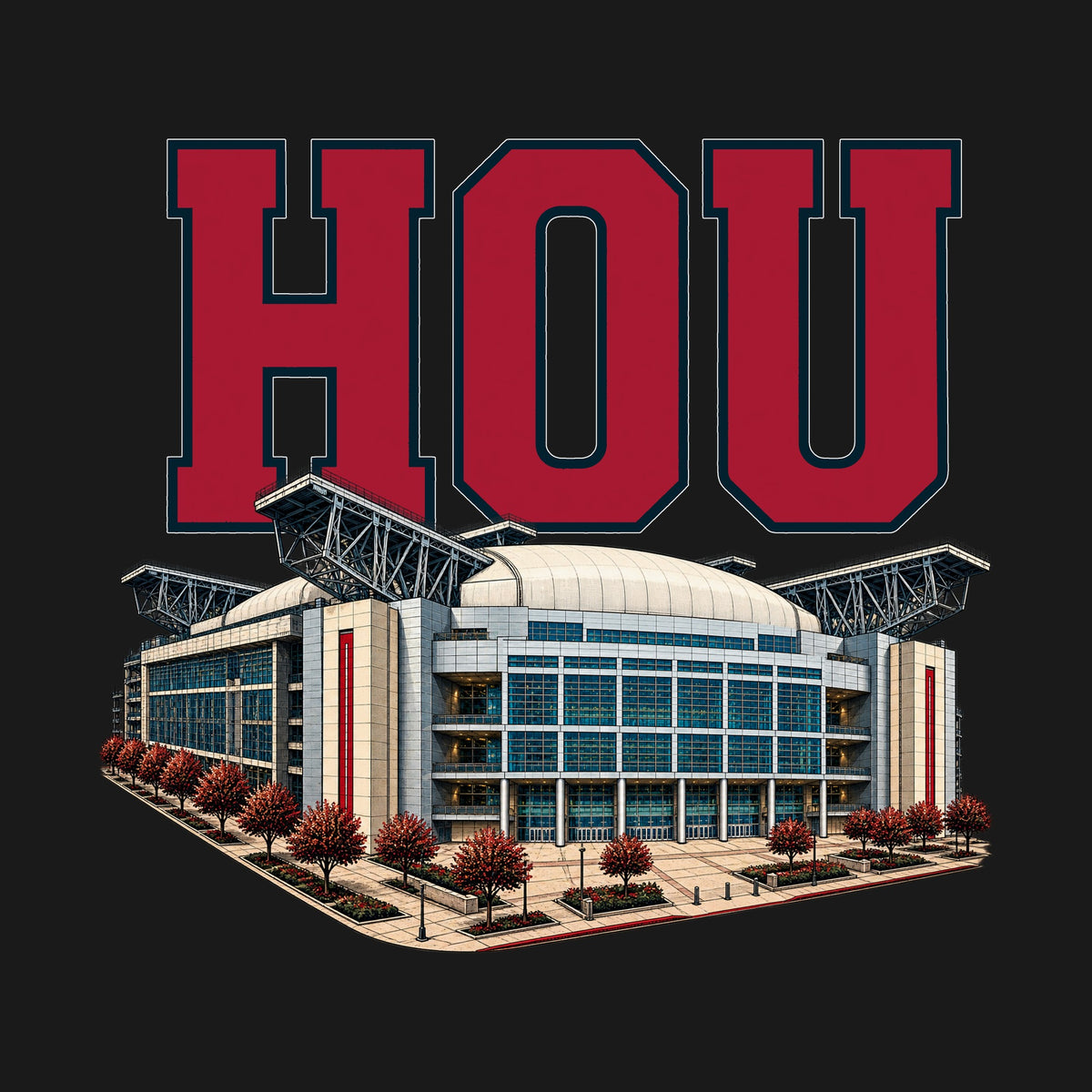 Design · Houston · Home Field Advantage stadium art