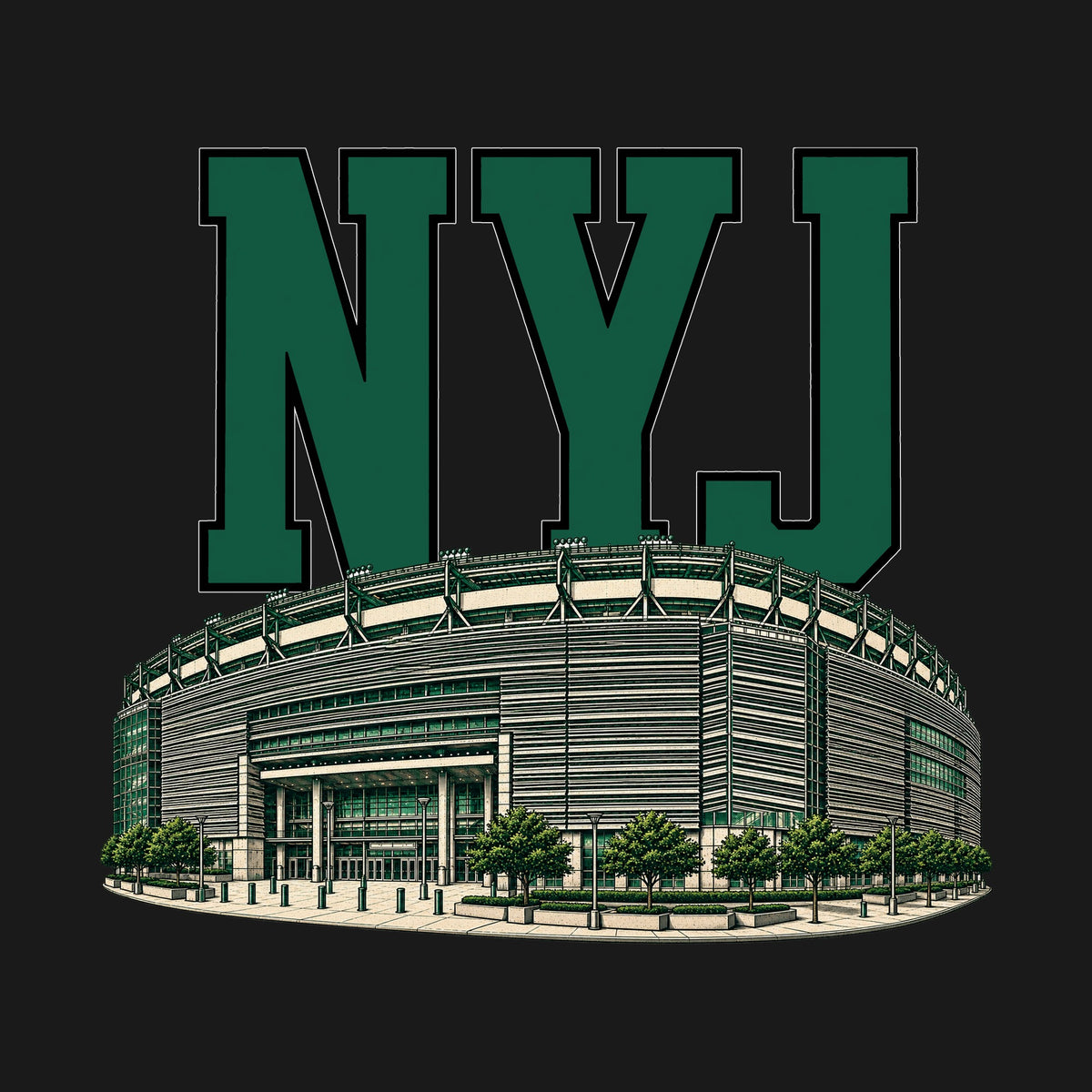Design · New York Green · Home Field Advantage stadium art