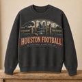 Houston Football Crewneck | Field Goals & Fence Rows | Vintage City Game Day Crewneck