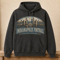 Indianapolis Football Hoodie | Field Goals & Fence Rows | Vintage City Game Day Hoodie