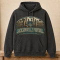 Jacksonville Football Hoodie | Field Goals & Fence Rows | Vintage City Game Day Hoodie
