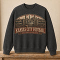 Kansas City Football Crewneck | Field Goals & Fence Rows | Vintage City Game Day Crewneck