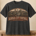 Kansas City Football Shirt | Field Goals & Fence Rows | Vintage City Game Day Tee