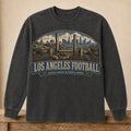 Los Angeles Football (Gold) Long Sleeve | Field Goals & Fence Rows | Vintage City Game Day Long Sleeve