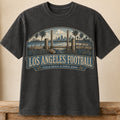 Los Angeles Football (Powder Blue) Shirt | Field Goals & Fence Rows | Vintage City Game Day Tee
