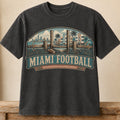 Miami Football Shirt | Field Goals & Fence Rows | Vintage City Game Day Tee