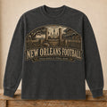 New Orleans Football Long Sleeve | Field Goals & Fence Rows | Vintage City Game Day Long Sleeve