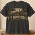 New Orleans Football Shirt | Field Goals & Fence Rows | Vintage City Game Day Tee