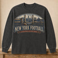 New York Football (Royal) Long Sleeve | Field Goals & Fence Rows | Vintage City Game Day Long Sleeve