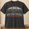 New York Football (Royal) Shirt | Field Goals & Fence Rows | Vintage City Game Day Tee
