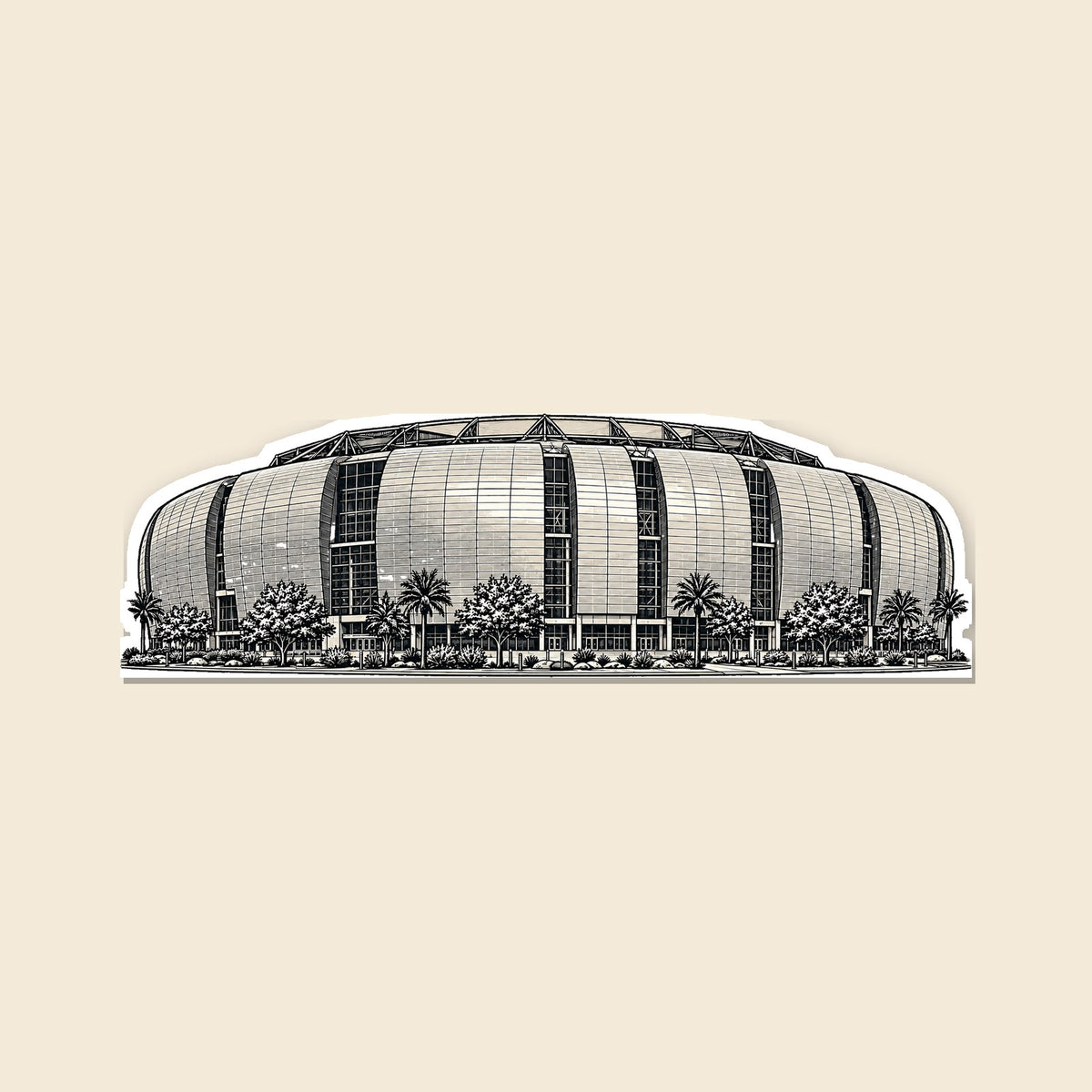 Arizona stadium sticker