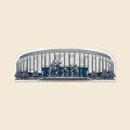 Buffalo stadium sticker