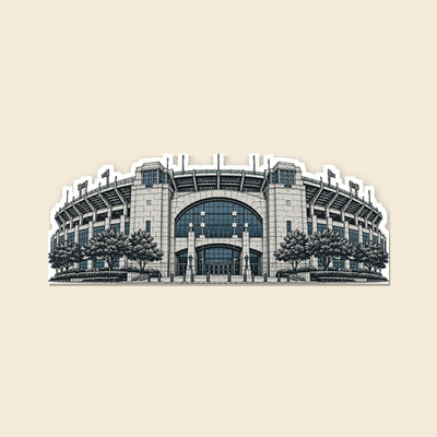 Carolina stadium sticker