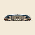 Chicago stadium sticker