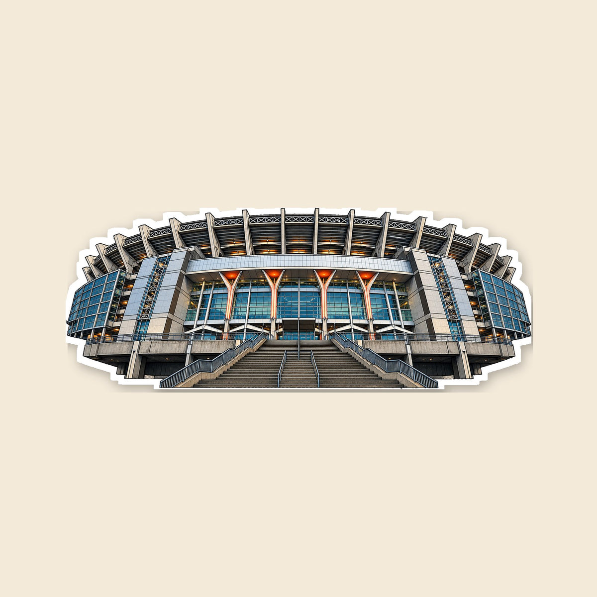 Cleveland stadium sticker