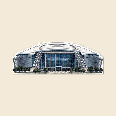 Dallas stadium sticker