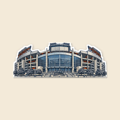 Denver stadium sticker