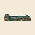 Green Bay stadium sticker