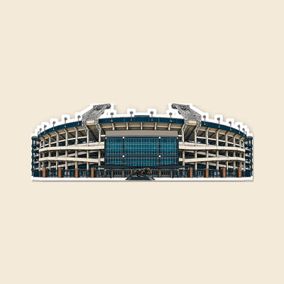 Jacksonville stadium sticker