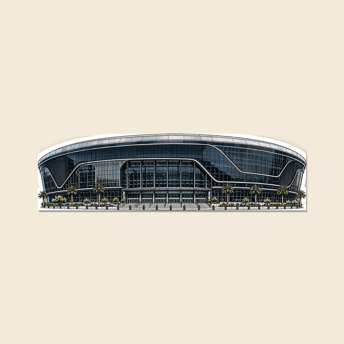 Las Vegas stadium sticker