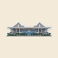 Miami stadium sticker