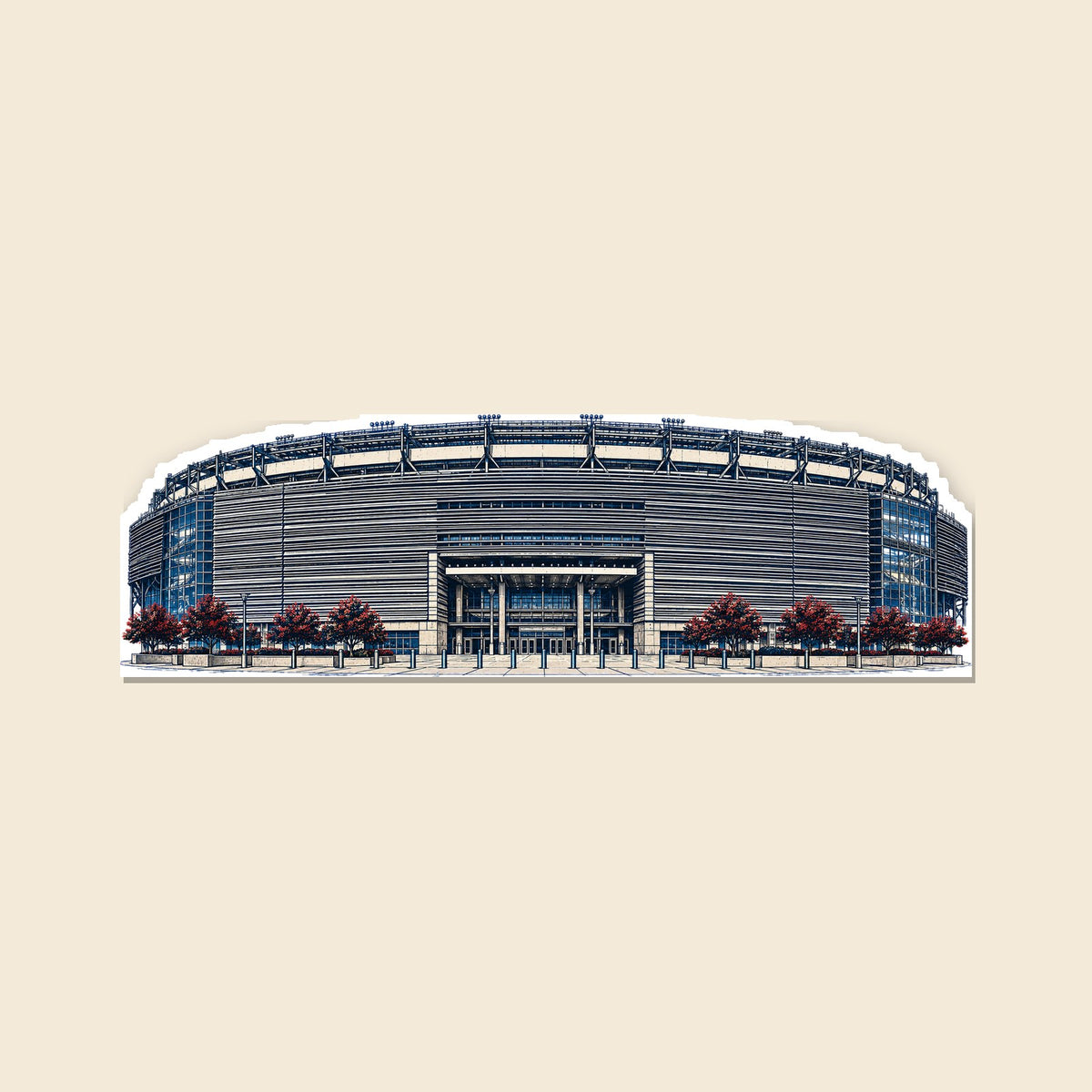 New York Royal stadium sticker