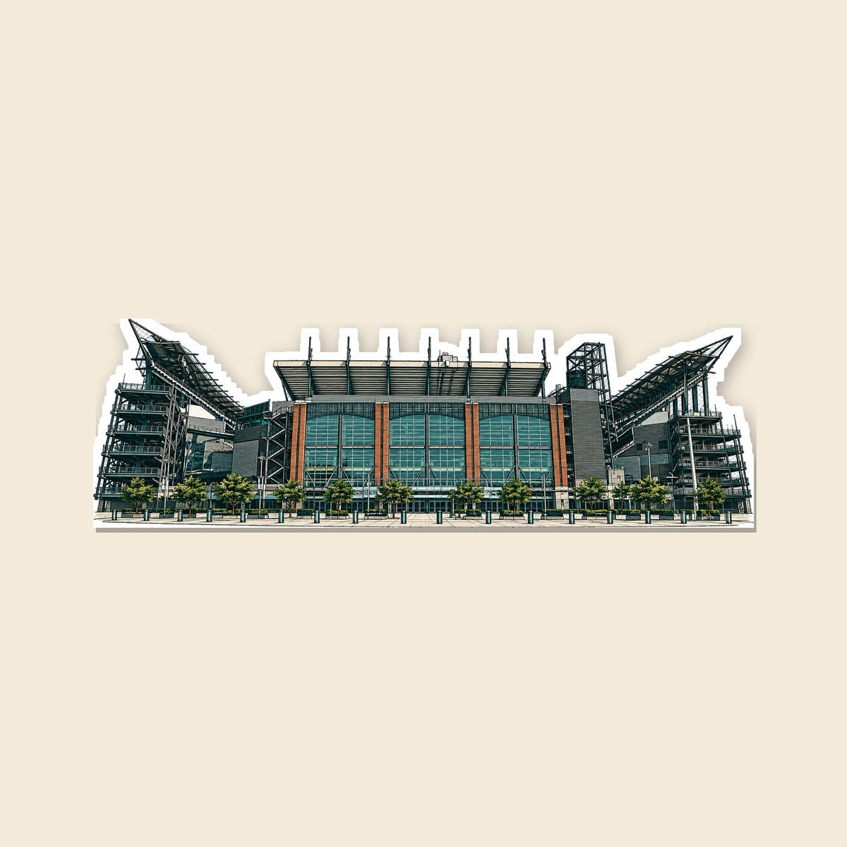 Philadelphia stadium sticker