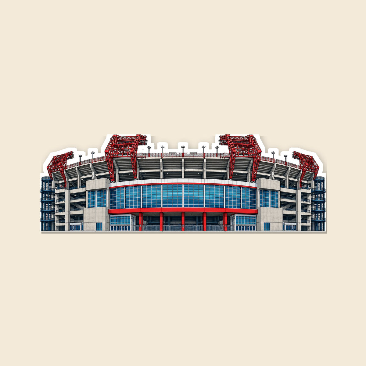 Tennessee stadium sticker