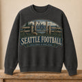 Seattle Football Crewneck | Field Goals & Fence Rows | Vintage City Game Day Crewneck