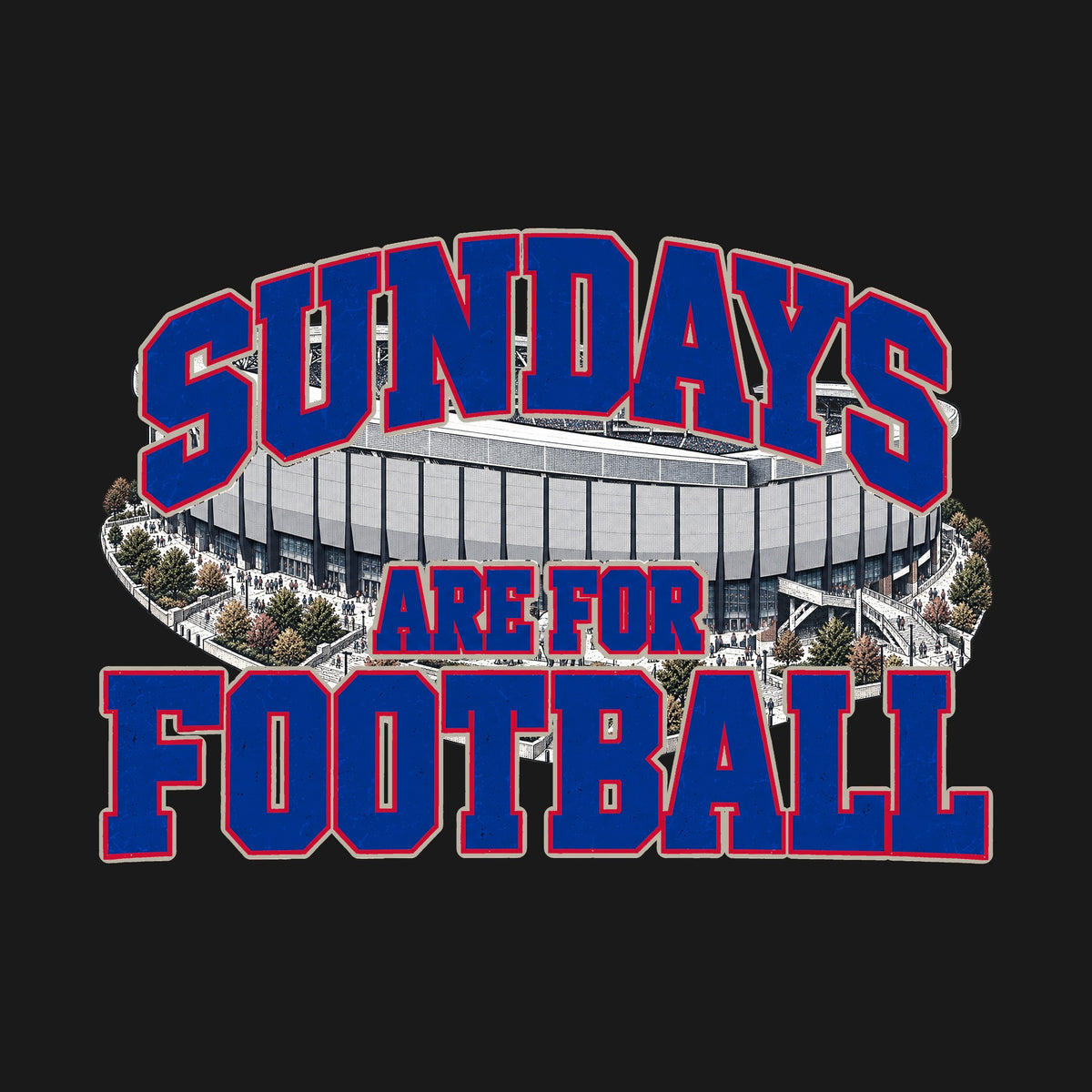 Design · Buffalo · Sundays on the Acre stadium art