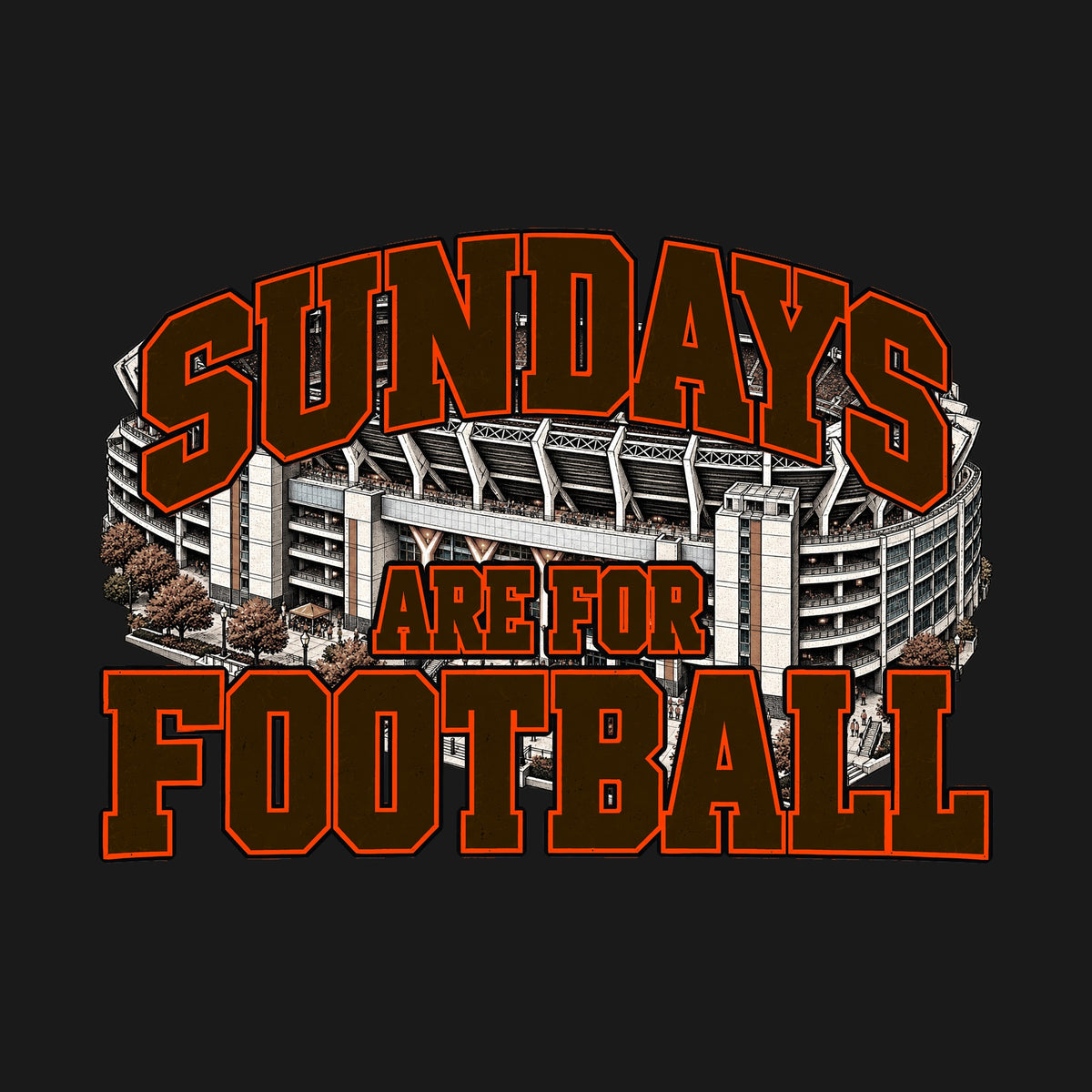 Design · Cleveland · Sundays on the Acre stadium art