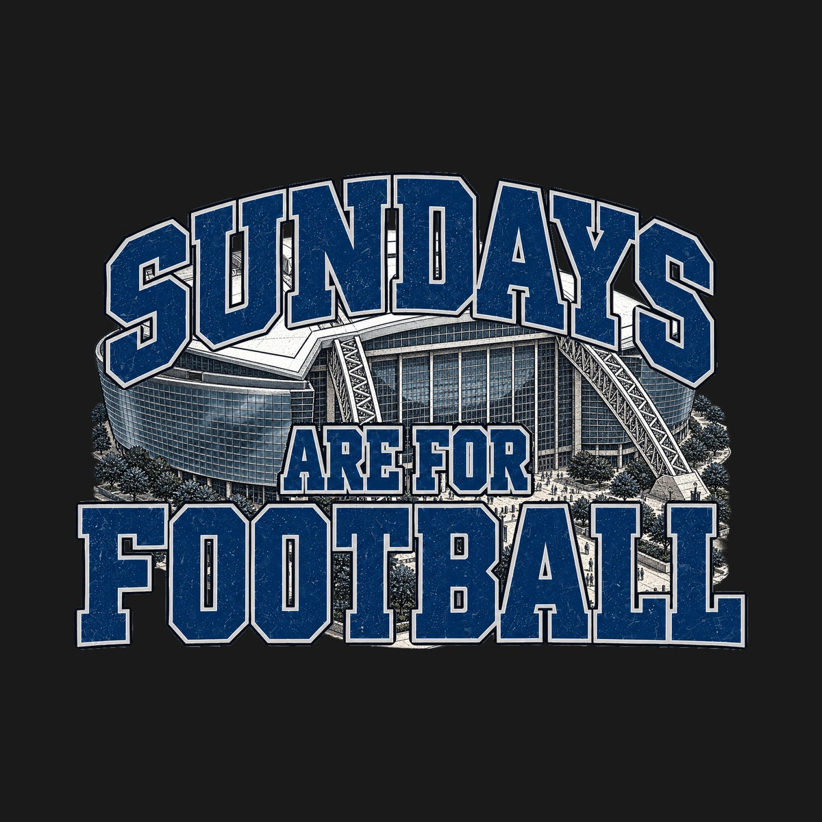 Design · Dallas · Sundays on the Acre stadium art