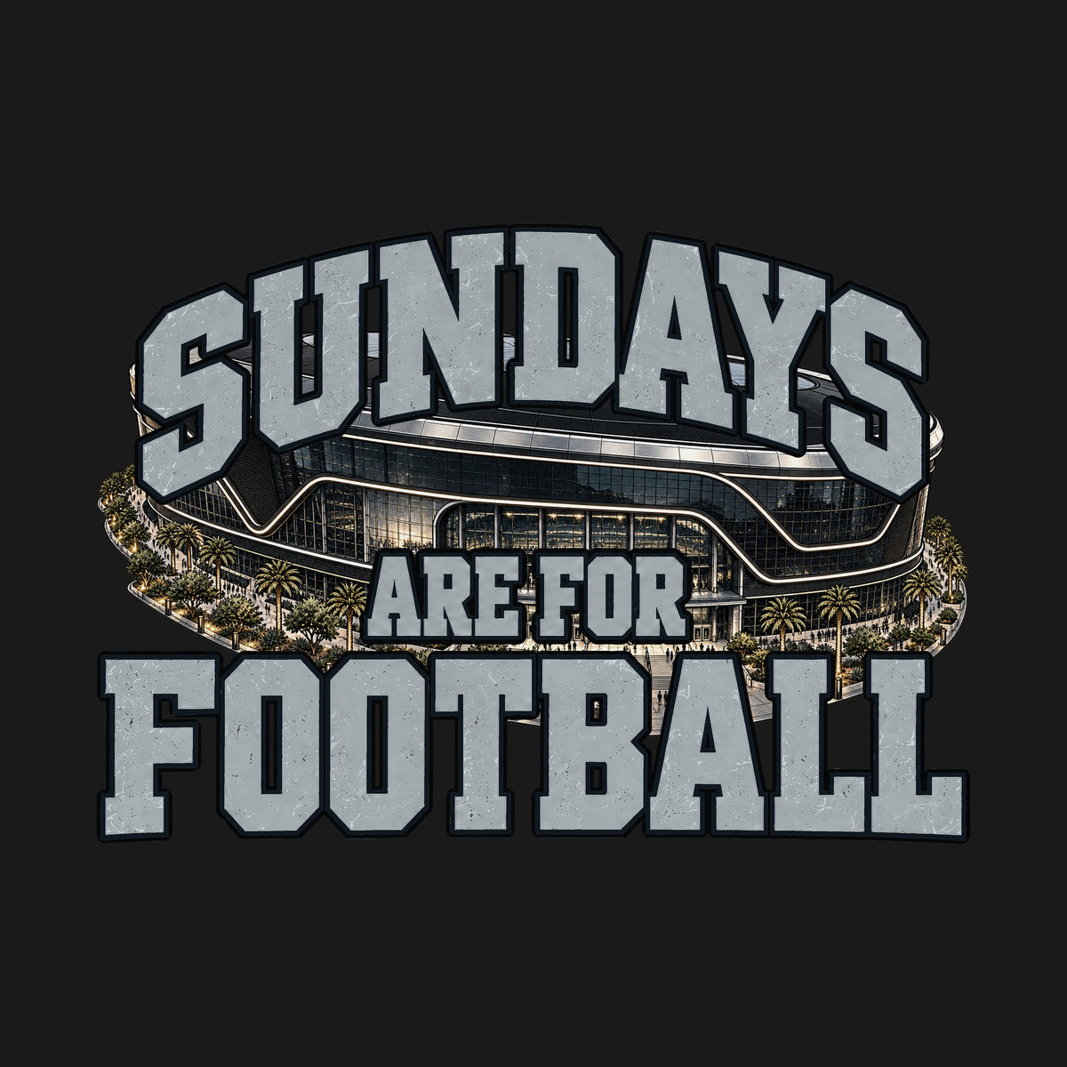 Design · Las Vegas · Sundays on the Acre stadium art